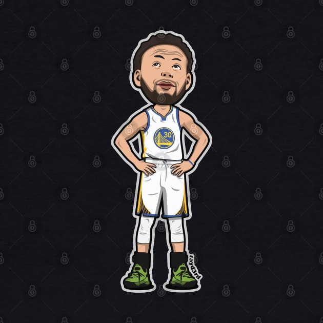 Steph Curry Cartoon Style by ray1007